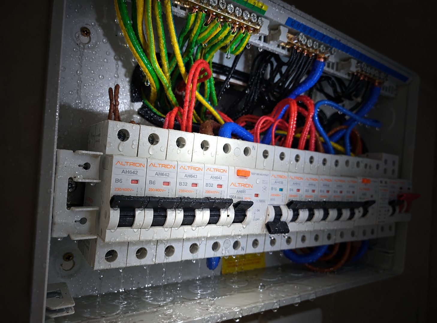 Water Damaged Electrics in Seaford
